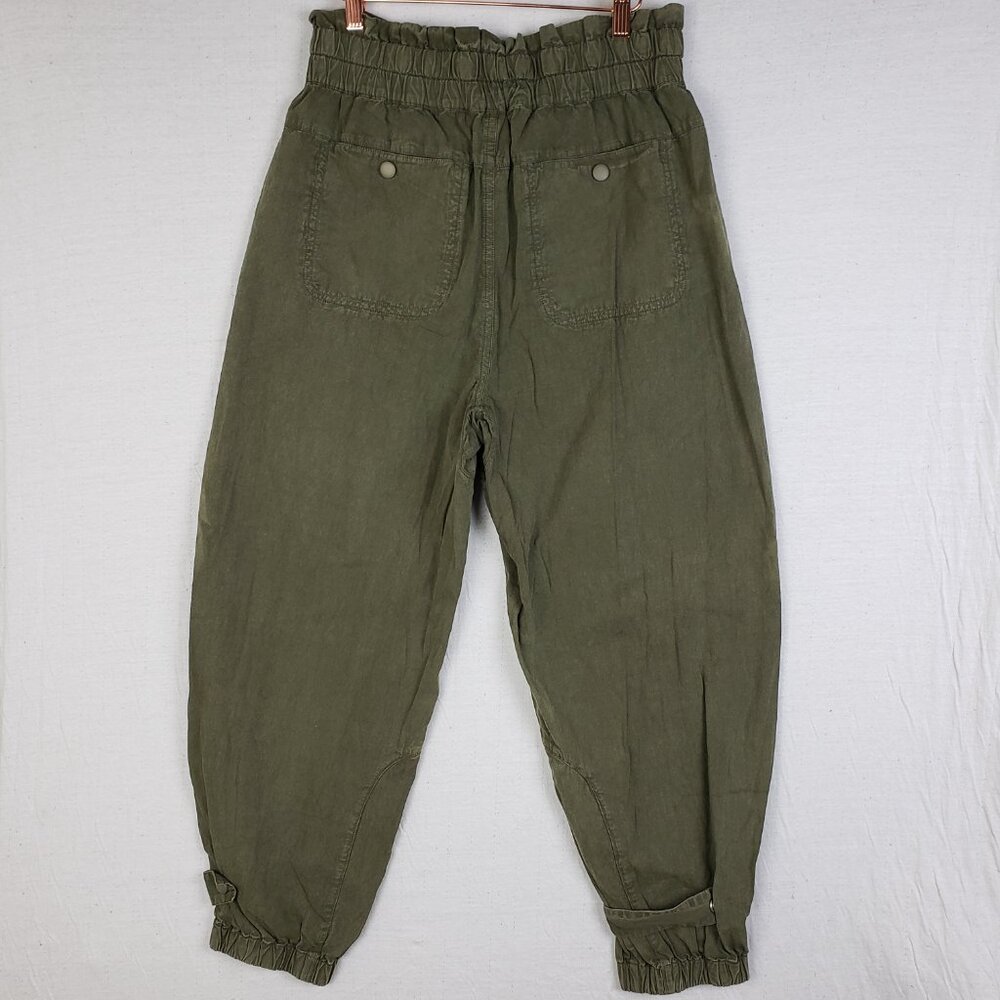 Sea New York Olive Green Cropped Pants - Picture 7 of 15